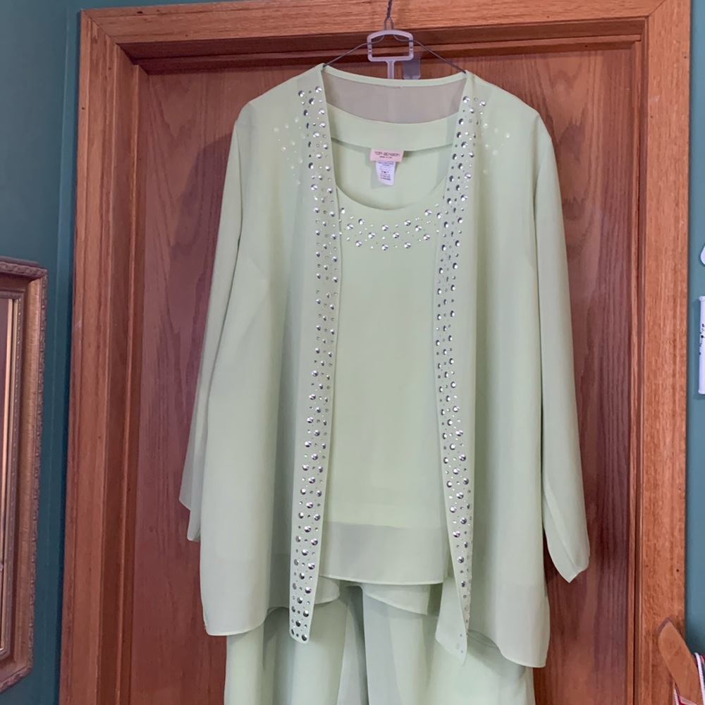 3piece lined pantsuit